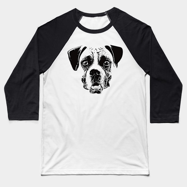 Boxer Dog - Boxer Christmas Gifts Baseball T-Shirt by DoggyStyles